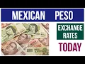 Mexican Peso Rates Today 26 MAY 2024mexican peso stronger mexican peso vs dollar
