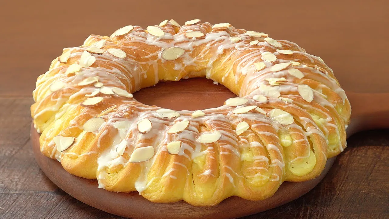 아몬드 크림치즈 브리오슈