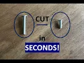 HOW TO CUT A SCREW OR BOLT IN SECONDS