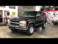1999 Chevrolet Tahoe 2 Door Walk Around