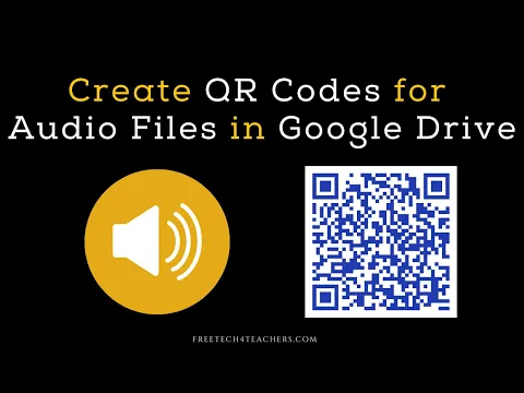 Download MP3 How to Create QR Codes for Audio Files in Google Drive