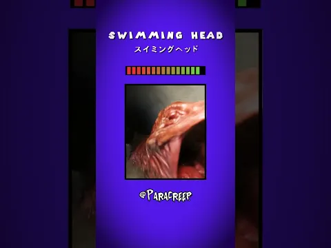 Swimming Head スイミングヘッド #scary #horror #animation