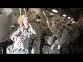 I put the song "It's Raining Men" over a Paratroopers jump video.