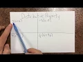 Distributive Property Examples 6th Grade