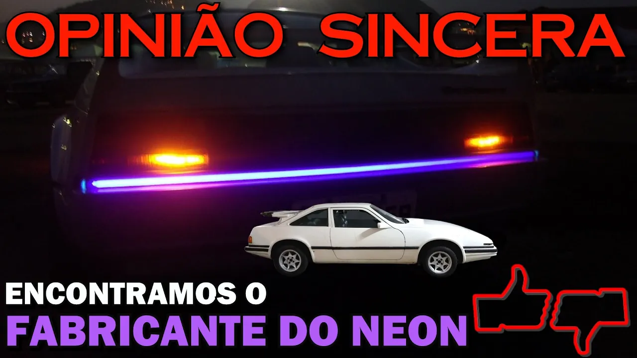 Encontramos o fabricante do Neon da Miura! Curiosidades, histórias e muito mais! Reforma do SAGA 787