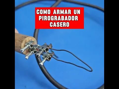 Graba en madera para tus artesanias