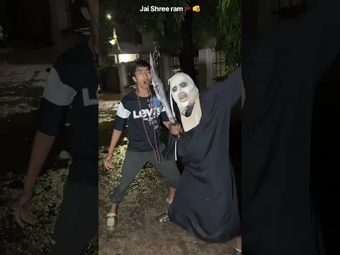 Bhoot 👹ne Hanumanji ke poster Fake Diya 😱 #hanumanji ke gussa hogya 😡 #scarry ghost #bhoot #short
