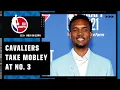 The Cavaliers select Evan Mobley with the No 3 overall pick NBA on ESPN
