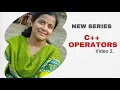 C Operators Category of Operators Unary Binary Ternary Operators