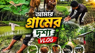 আমাদের সুন্দর গ্রামের ☺️// my beautiful village #vlog my first vlog #cute caw #village@SAHANAMAJ180 