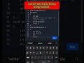 Convert Decimal to Binary Using Function Array in C