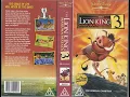 Download Lagu opening to the lion king 3 hakuna matata vhs australia 2004