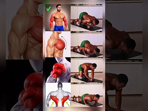 ⚡ 10 Min Upper Body Workout | Home Workout #shortsviral #upperbody #tranding