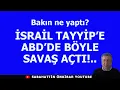 Look what he did: ISRAEL DECLARED WAR ON TAYYIP IN THE USA!