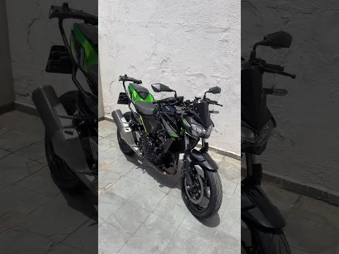 Adesivos da z400 🚀 #shorts #moto #kawasaki #z400 #pintura #bike