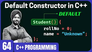 Default Constructor in C