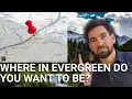 Complete EVERGREEN Colorado Map Tour