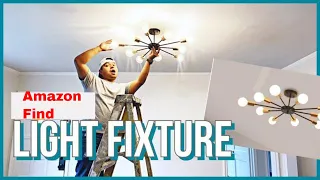 Best Amazon Light Fixture Amazon Sputnik Chandelier Install