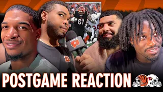 Bengals Players REACT to WIN Over Cardinals Ja Marr Chase Cody Ford Shemar Stewart