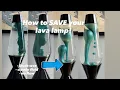 How to REPAIR your Lava Lamp without replacing ANYTHING