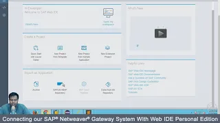 Download Connecting SAP® Netweaver Gateway System with Web IDE | Connect SAP® WebIDE to gateway OData MP3