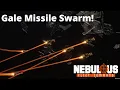 Missile Swarming Over Ganymede NEBULOUS Fleet Command