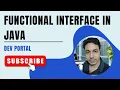 Functional Interface in Java With Real-World Examples Java 8 Feature
