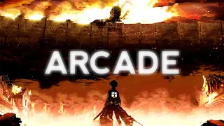 attack on titan amv arcade game over