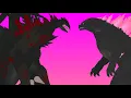 Lagu Sinister shin godzilla vs evolved Godzilla | sticknode animation