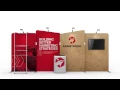 photo of 10FT CUSTOM TENSION FABRIC DISPLAY | Trade Show Display Depot - Video 2 of 1