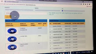 Voting app vanilla JavaScript