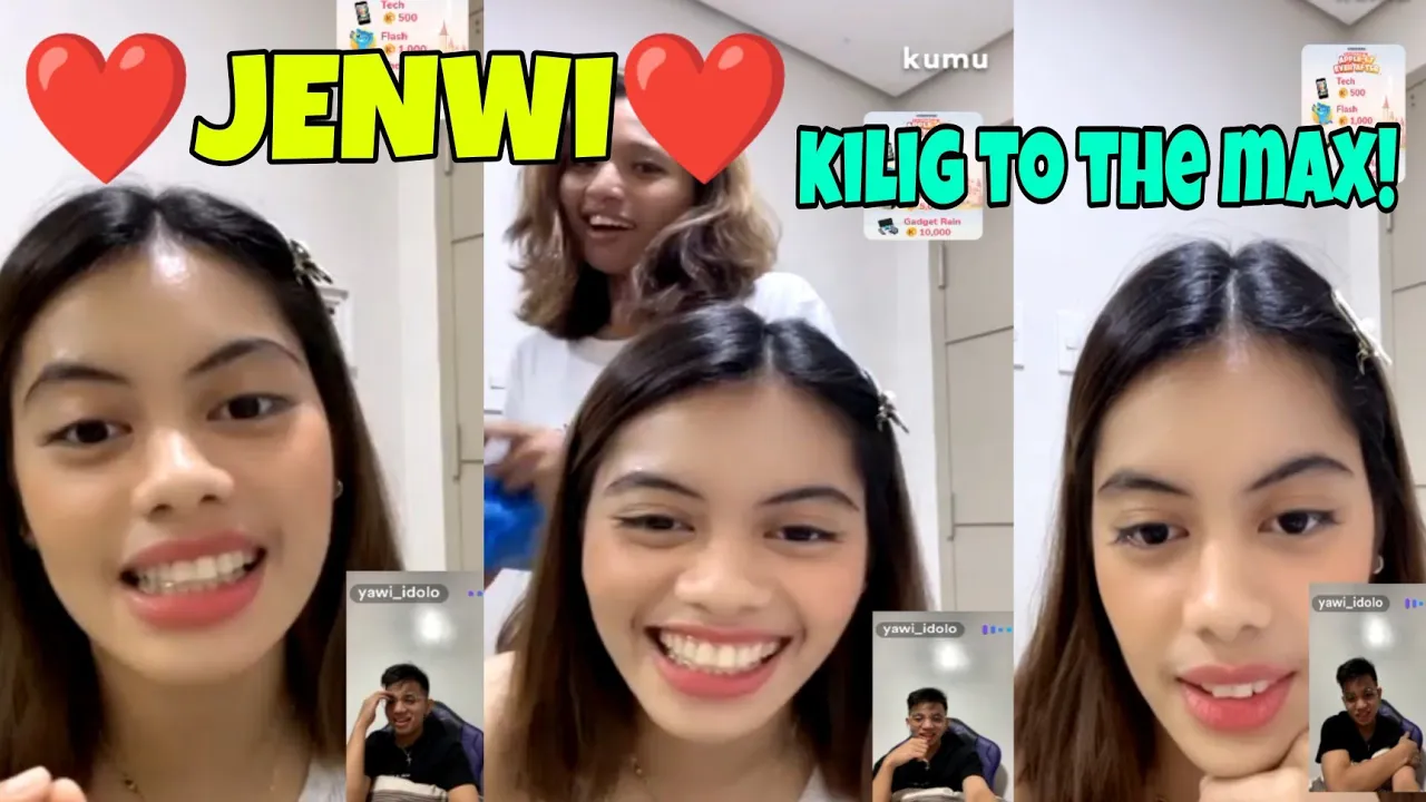 #JENWI❤ SUPER KILIG SA LIVE! JENNIFER NIERVA WITH YAWI ESPORTS KUMU LIVE UPDATE PART1