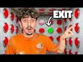100 Mystery Buttons But Only ONE Lets You Escape