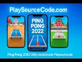 ping pong 2022 Unity Source Code - Buy Reskin at Playsourcecode com