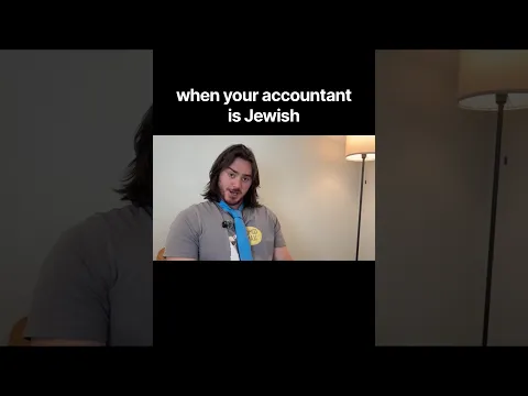 Jewish accountant #shorts #comedy #funny