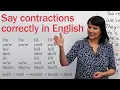 How to Say English Contractions - The EASY Way
