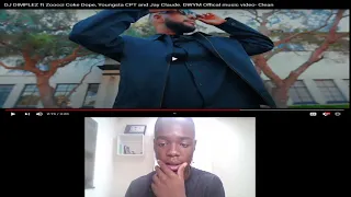 dj dimplez ft zoocci coke dope youngsta cpt and jay claude dwym reaction video