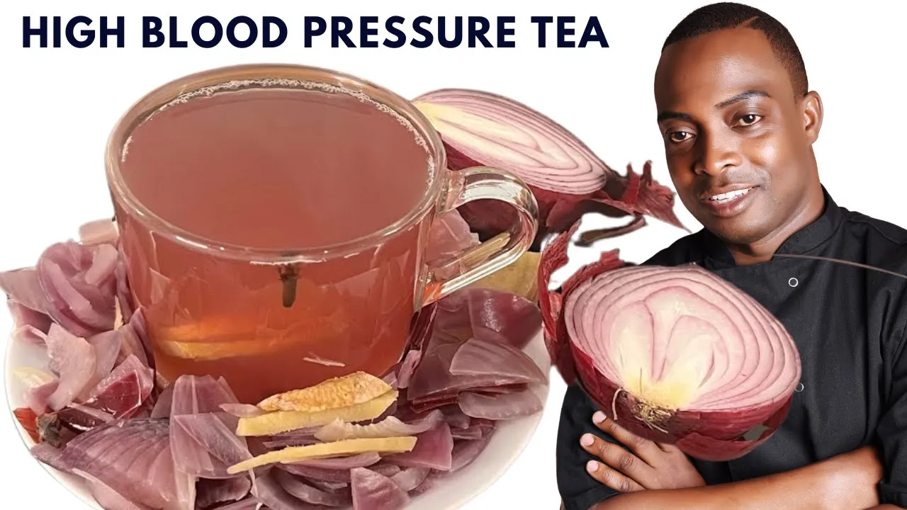 High blood pressure red onions tea   Chef Ricardo Cooking