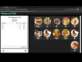 Reactjs Restaurant POS web app