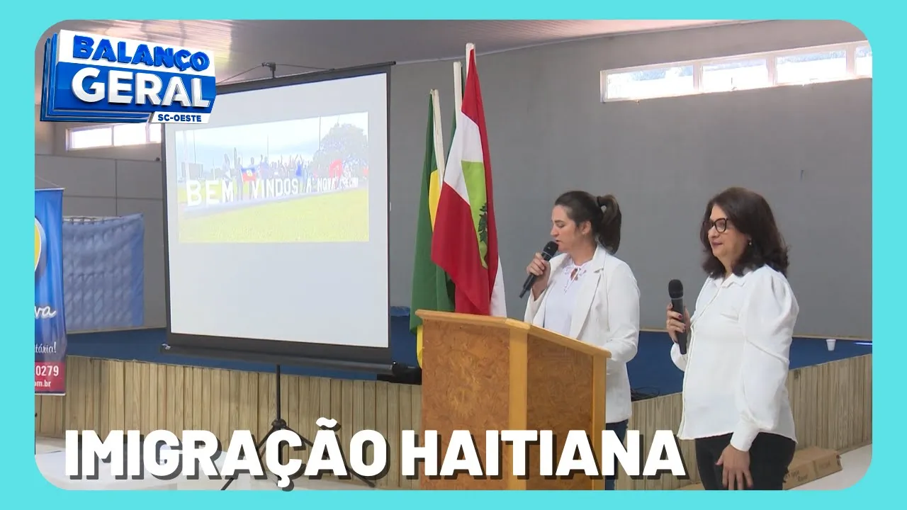 Município de Nova Erechim celebra 10 anos da imigração Haitiana com evento no Centro Multiuso
