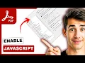 How to enable JavaScript on Adobe Acrobat Foolproof Approach Updated 2026