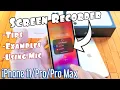 iPhone 11 11 Pro Max How to Use Screen Recorder Tips w Examples