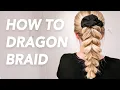 How To Dragon Braid Your Own Hair - Easy Step-by-Step Follow-Along Tutorial