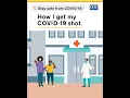 Stay safe from COVID-19 Get a COVID-19 shot