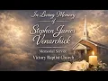 Stephen James Venarchick Memorial Service