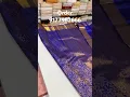Lagu PURE KANCHIPURAM PATTU SAREES beautiful colour royal blue🍁with Silk mark🦋Dm lightweight 9177982666🧚💃