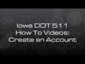 511 How-To Create an account