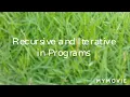 5 4 Recursive and Iterative Function Codes
