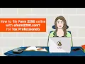 How Can Tax Professionals Easily E-File Form 2290 Online