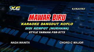 Download MAWAR BIRU KARAOKE KOPLO  NADA CEWEK - NURHANA/DIDI KEMPOT  (YAMAHA PSR - S 775) MP3